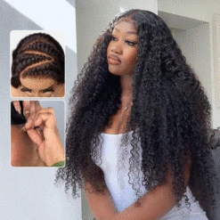 Curly Wig 13x6 Real Ear To Ear Lace Frontal Pre-All Wig Pre-Cut Lace Frontal Super Secure Wig