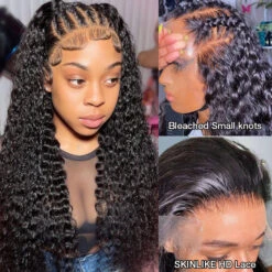 13x6 Pre-All Glueless Lace Frontal Wig Pre Cut Ear To Ear Lace Glueless Deep Wave Wigs 17 13x6 Pre-All Glueless Lace Frontal Wig Pre Cut Ear To Ear Lace Glueless Deep Wave Wigs -Ethereal Hair Shop 700 ready go wig 122 8a3df58d c645 49b4 8e26 326add598f73