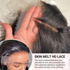 Glueless Pre-Cut 8×5 Lace Closure Wig Body Wave 13*4 HD Lace Front Human Hair Wigs Bleached Knots Beginner Friendly -Ethereal Hair Shop 700 skin melt hd lace wig 26 1