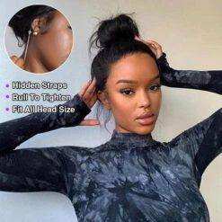 Straight Invisi-String Snug Fit 360 HD Lace Frontal Glueless Pre Bleached Human Hair Wig -Ethereal Hair Shop 700 upgrade 360 lace wig 39