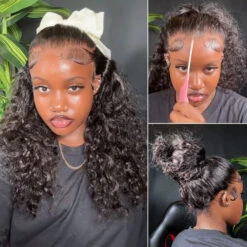 Glueless 360 Lace Wig Water Wave Snug Fit Skin HD Lace Human Hair Wigs For Women Pre Plucked & Bleached 32 Glueless 360 Lace Wig Water Wave Snug Fit Skin HD Lace Human Hair Wigs For Women Pre Plucked & Bleached -Ethereal Hair Shop 700 water wave pre all lace wig 90