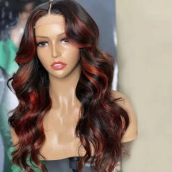 P1B/350 Piano Color Body Wave Human Hair Wig 13x4 HD Lace Frontal Wigs Pre Plucked 17 P1B/350 Piano Color Body Wave Human Hair Wig 13x4 HD Lace Frontal Wigs Pre Plucked -Ethereal Hair Shop 700 0003 2