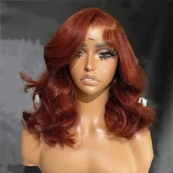 Salon-Quality Loose Body Wave Short Wigs Glueless HD Lace Human Hair Pre Plucked & Bleached Put On Go -Ethereal Hair Shop 700 0007 8