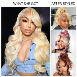 613 Blonde 13*6 Full Lace Frontal Body Wave Wigs With Pre Plucked Brazilian Human Hair 22 613 Blonde 13*6 Full Lace Frontal Body Wave Wigs With Pre Plucked Brazilian Human Hair -Ethereal Hair Shop 700 12