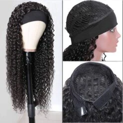150% Density Full Texture Headband Human Hair Wigs Full Machine Made Full Looking Lace Wig 11 150% Density Full Texture Headband Human Hair Wigs Full Machine Made Full Looking Lace Wig -Ethereal Hair Shop 715KrWfYofL. SL1200