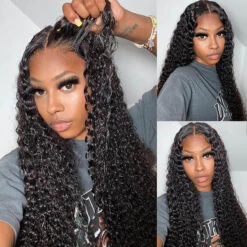 Curly Hair 4x4 HD Lace Closure Wig Pre Cut & Plucked & Bleached Put On Go® Glueless Wig -Ethereal Hair Shop 71YV6CA2PYL. AC UF1000 1000 QL80 720x 89f34456 7c99 4868 a3a2 3808d459ea14