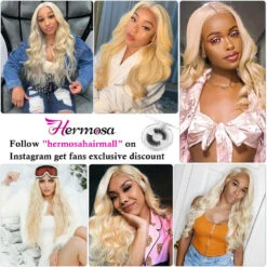 613 Blonde Virgin Hair Body Wave 3 Bundles 100% Unprocessed Human Hair Weave 15 613 Blonde Virgin Hair Body Wave 3 Bundles 100% Unprocessed Human Hair Weave -Ethereal Hair Shop 7 2587145d 0202 48af 8a11 9b81576e431d