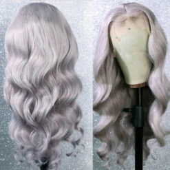 Colored Human Hair Lace Front Wigs Body Wave Gray Hair Wigs 13x6 13x4 5x5 HD Lace Wigs -Ethereal Hair Shop 808 b91df289 a829 4323 9fd8 311ca69c8936