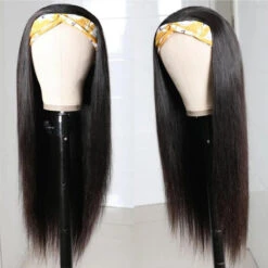 Body Wave Headband Wig Human Hair Affordable Half Wig Styles -Ethereal Hair Shop 951