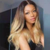 Gorgeous Ombre Color T1B/4/27 Body Wave Undetectable HD Lace Frontal Wigs Pre Plucked -Ethereal Hair Shop 977 0ee59151 ecd8 4a01 9ce8 3a449ec83258