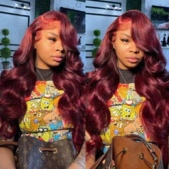 C-Shape Ear Design Body Wave Wig 99J Burgundy Color Glueless 8x5 HD Lace Wigs With Pre-Plucked Hairline -Ethereal Hair Shop 99jburgundylacewig 800x800 04a0ab73 1aaa 4020 b2da 29d4d7b62892