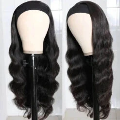 Body Wave Headband Wig Human Hair Affordable Half Wig Styles -Ethereal Hair Shop Body wave headband wig 40df12a5 bb0d 4efb 9ead 86a34baae56c