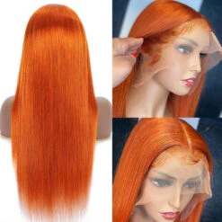 Orange Ginger Wig 13x4 13x6 HD Lace Front Wig Straight & Body Wave Pre-colored Human Hair Wigs 17 Orange Ginger Wig 13x4 13x6 HD Lace Front Wig Straight & Body Wave Pre-colored Human Hair Wigs -Ethereal Hair Shop Ginercolorlacefronthumanhairwigs2 1800x1800 c8da3693 9e84 41d3 8b57 3219c542c526