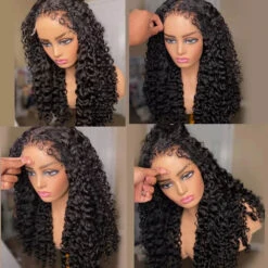 4C Edges Hairline Wig Deep Wave 8x5/13x6 HD Lace Front Wigs Human Hair With Curly Baby Hair Realistic Hairline -Ethereal Hair Shop H93af3e0044dc4d8580a5bd6a18bea6aed