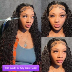 Pre Braided Wig Water Wave Full 13x6 HD Lace Frontal Human Hair Wigs For Women 14 Pre Braided Wig Water Wave Full 13x6 HD Lace Frontal Human Hair Wigs For Women -Ethereal Hair Shop Pre Braided Wigs 20