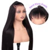 Glueless Pre Braided Wig Straight Human Hair 13x4 HD Lace Frontal Wig Super Secure -Ethereal Hair Shop Pre Braided Wigs 24