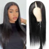 Silk Straight V/U Part Wigs No Leave Out Natural Scalp Protective Wigs Beginner Friendly 1 Silk Straight V/U Part Wigs No Leave Out Natural Scalp Protective Wigs Beginner Friendly -Ethereal Hair Shop V part straight 1