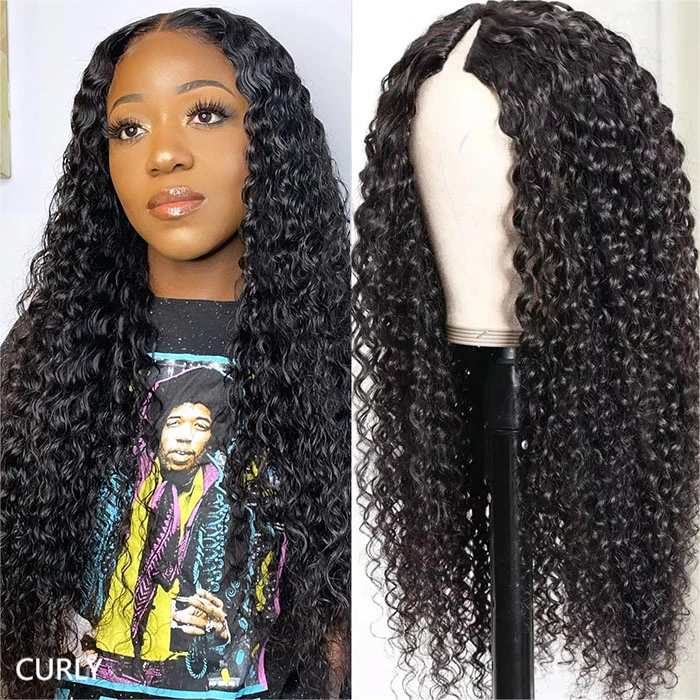 Beginnger Friendly Glueless V Part Human Hair Wigs No Leave Out Easy Install 8 Beginnger Friendly Glueless V Part Human Hair Wigs No Leave Out Easy Install - Image 6