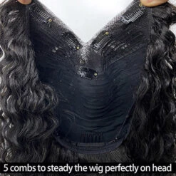 No Leave Out V/U Part Wig Deep Wave Human Hair Wigs Beginnger Friendly Easy Install -Ethereal Hair Shop V partwaterwave 7