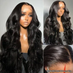 SKINLIKE HD Lace Frontal Wig 13x6 Pre-Cut Lace Full Frontal 3D Body Wave Pre-Everything Glueless Wig -Ethereal Hair Shop bodywavegluelesswig c720192f 302d 40c9 b820 e66a2c085886