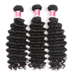 Peruvian Deep Wave 3/4 Bundle Deals Unprocessed Virgin Human Hair Extensions In Stock -Ethereal Hair Shop deepwavebundles 2