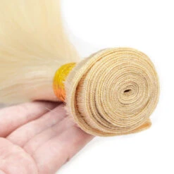 Color #613 Brazilian Straight Virgin Hair 3 Bundles 100% Unprocessed Human Hair Weave 13 Color #613 Brazilian Straight Virgin Hair 3 Bundles 100% Unprocessed Human Hair Weave -Ethereal Hair Shop doubleweft613blondhair