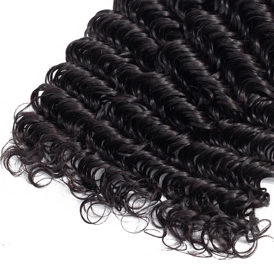 Brazilian Deep Wave Hair 3 Bundles Hermosa Hair 10A 100% Virgin Human Hair Extension 9 Brazilian Deep Wave Hair 3 Bundles Hermosa Hair 10A 100% Virgin Human Hair Extension - Image 7