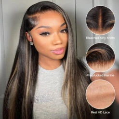 #1b/27 Blonde Highlights 4x4 HD Lace Closure Glueless Human Hair Wig 18 #1b/27 Blonde Highlights 4x4 HD Lace Closure Glueless Human Hair Wig -Ethereal Hair Shop highlightstraightwig3 720x 9791a7a8 7814 4ff0 9c52 1116960e6d23