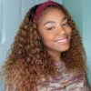 T1B/30 Deep Wave Ombre Headband Wig Human Hair -Ethereal Hair Shop ombreheadbandwig