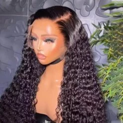 Water Wave Lace Frontal Wigs 100% High Quality Virgin Human Hair Wigs Pre Plucked -Ethereal Hair Shop waterwavewig6 efad1a82 00a9 4710 adc6 402b49108c5d